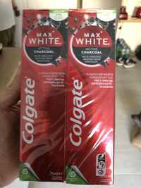 COLGATE - Max White Active Charcoal - Dentifrice