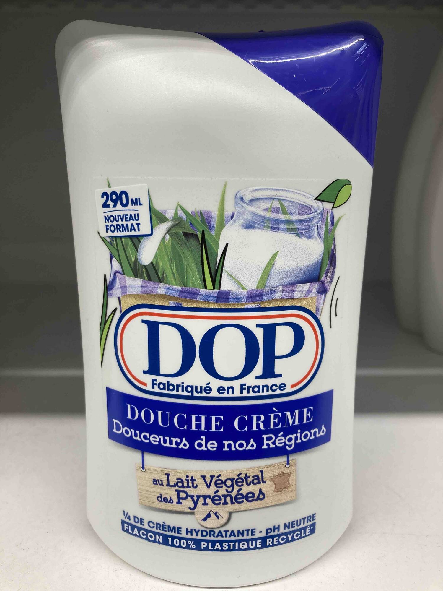 DOP - Lait végétal des Pyrénées - Douche crème