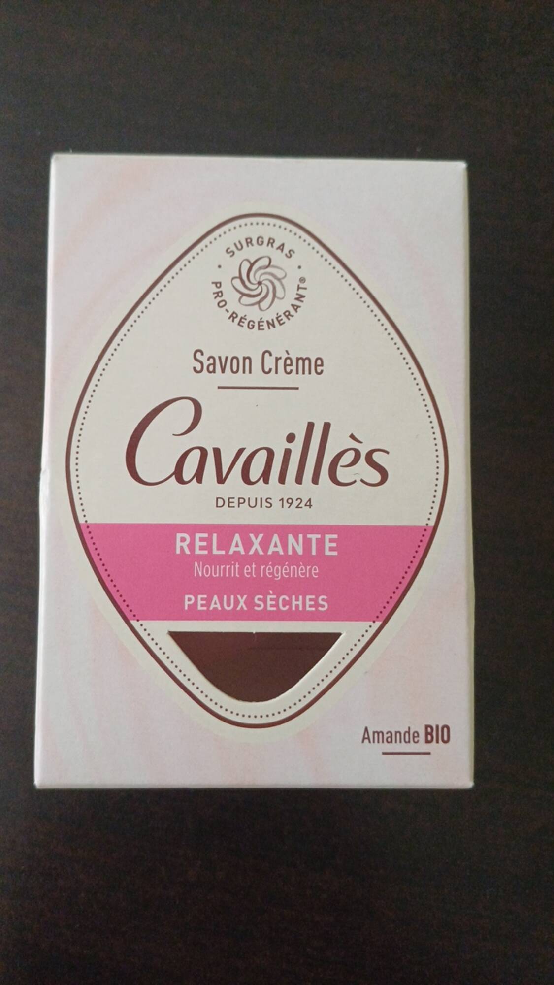 CAVAILLES - Relaxante - Savon crème