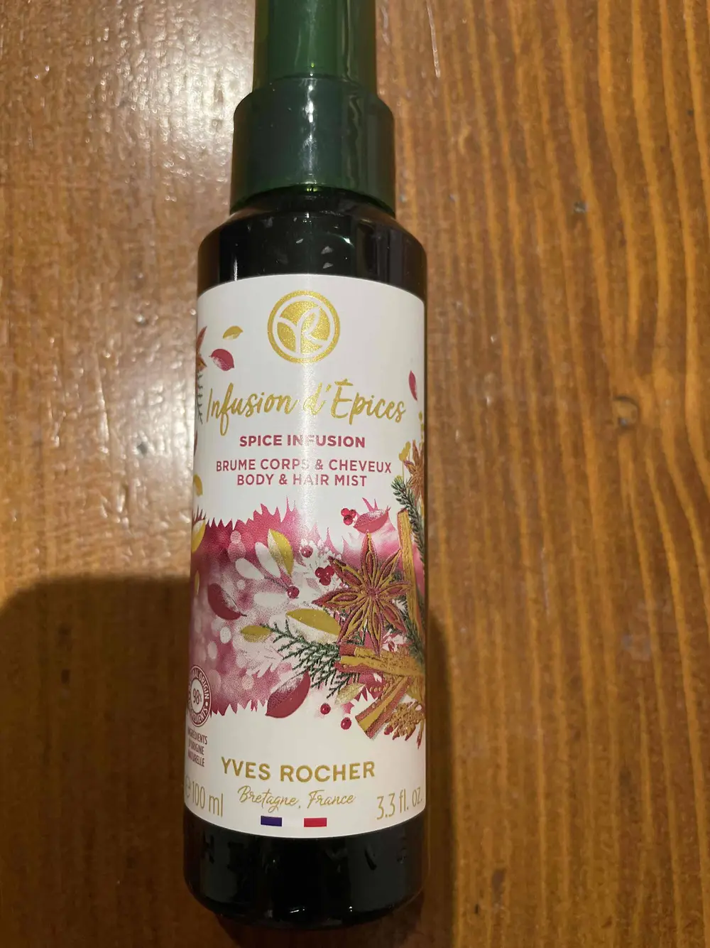YVES ROCHER - Spice infusion - Brume corps et cheveux  
