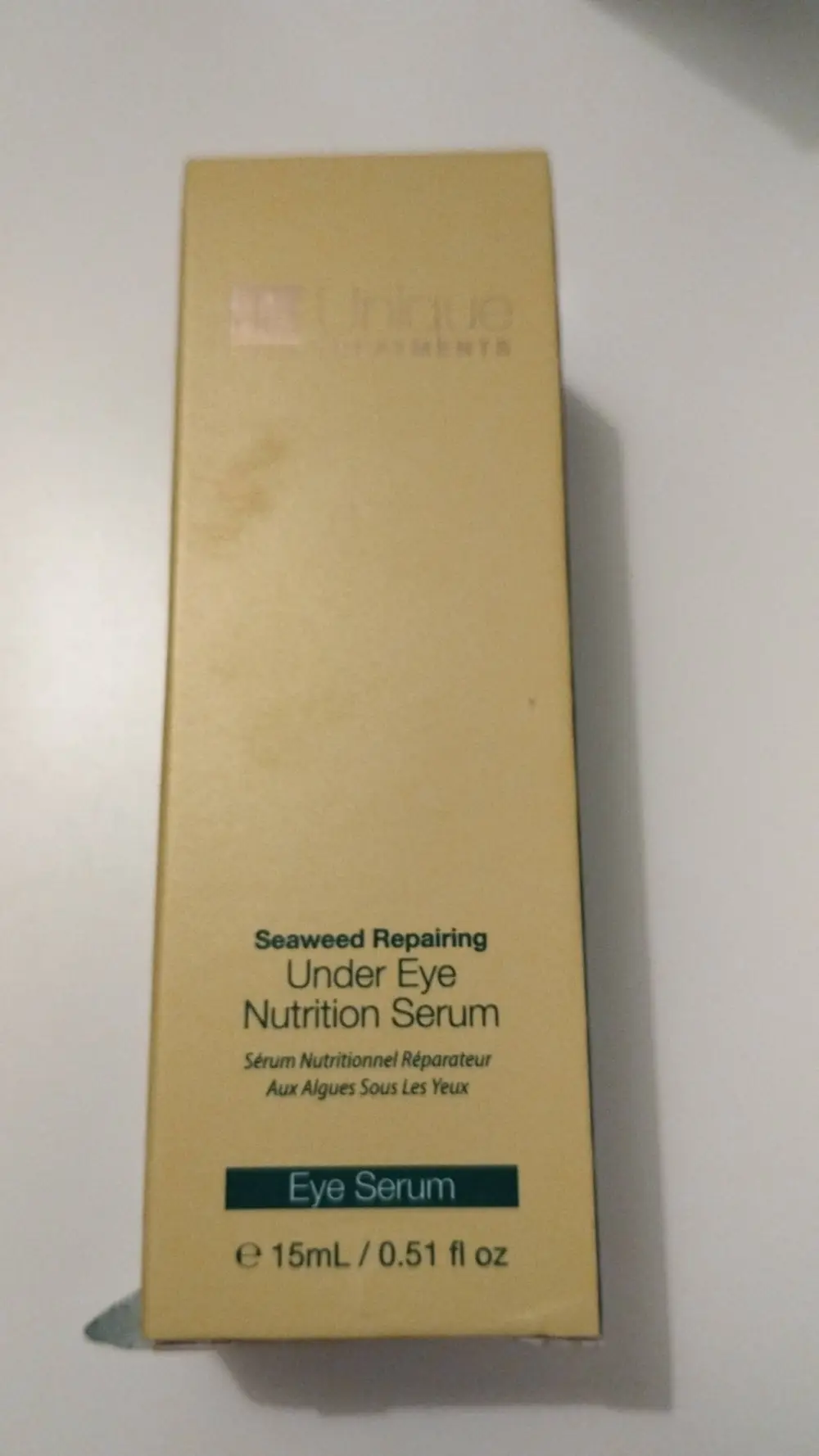 UNIQUE TREATMENTS - Seaweed repairing - Under eye nutrition serum