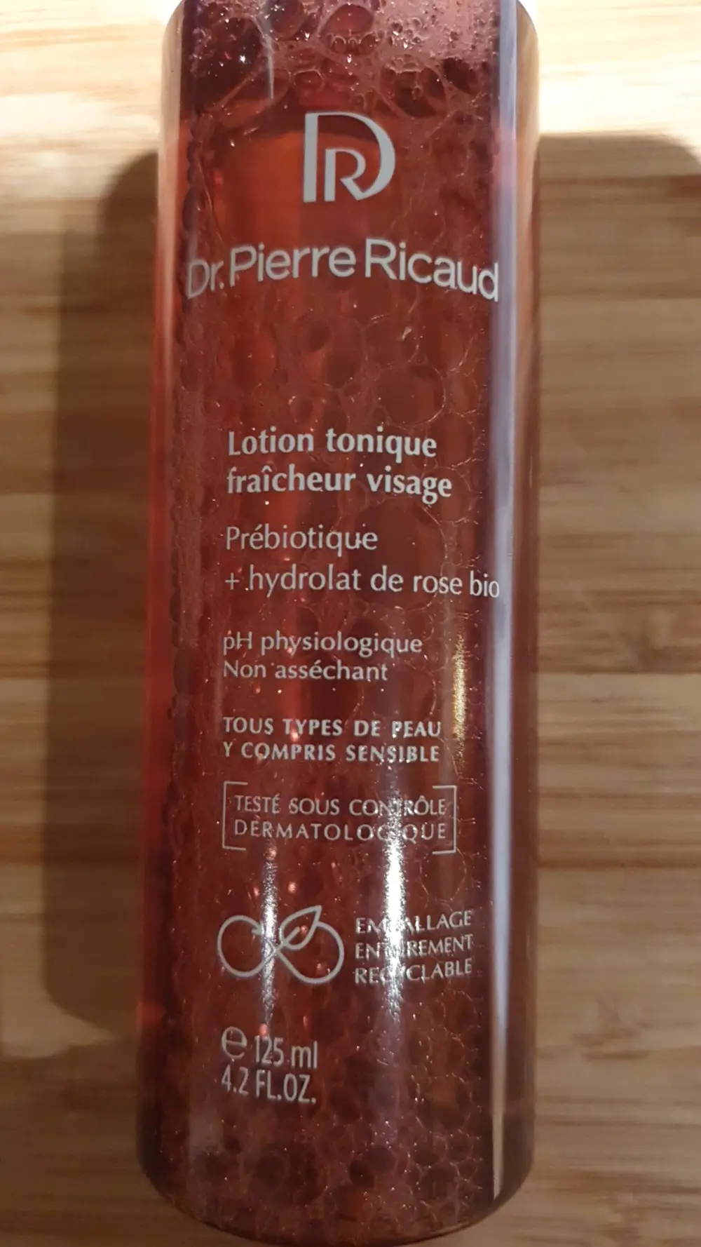 DR PIERRE RICAUD - Lotion tonique fraîcheur visage