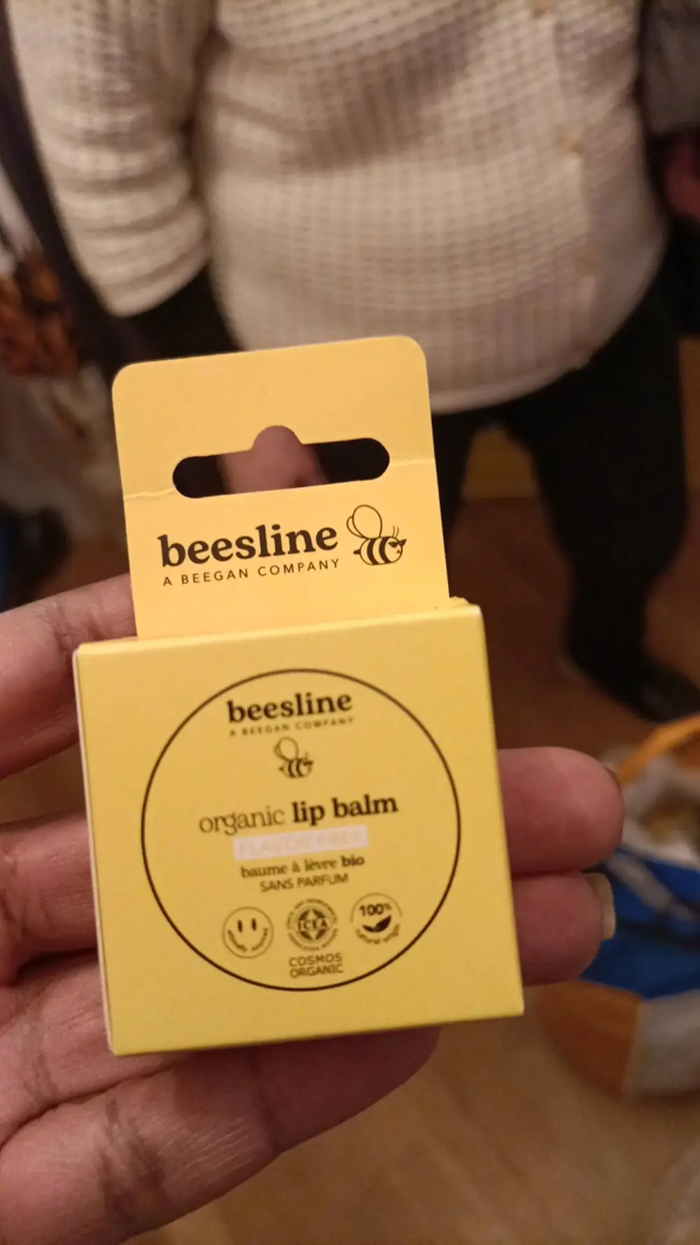 BEESLINE - Baume à lèvres bio sans parfum