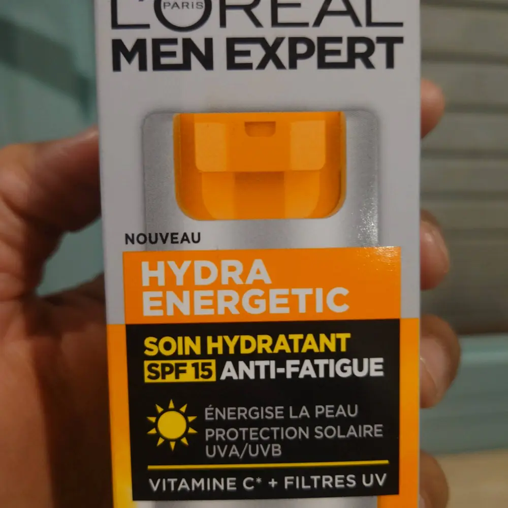 L'ORÉAL PARIS - Men expert Hydra energetic - Soin hydratant SPF 15 anti-fatigue