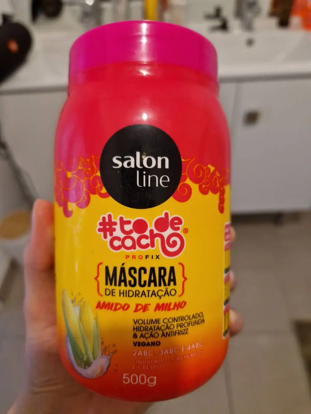 SALON LINE - To de cach - Mascara de hidrataçäo amido de milho