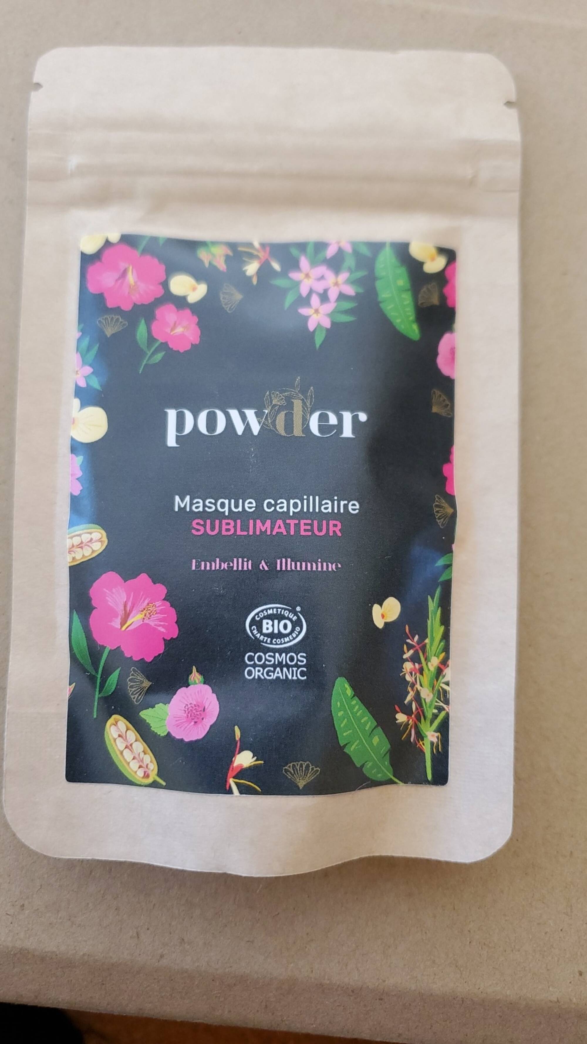 POWDER - Masque capillaire sublimateur