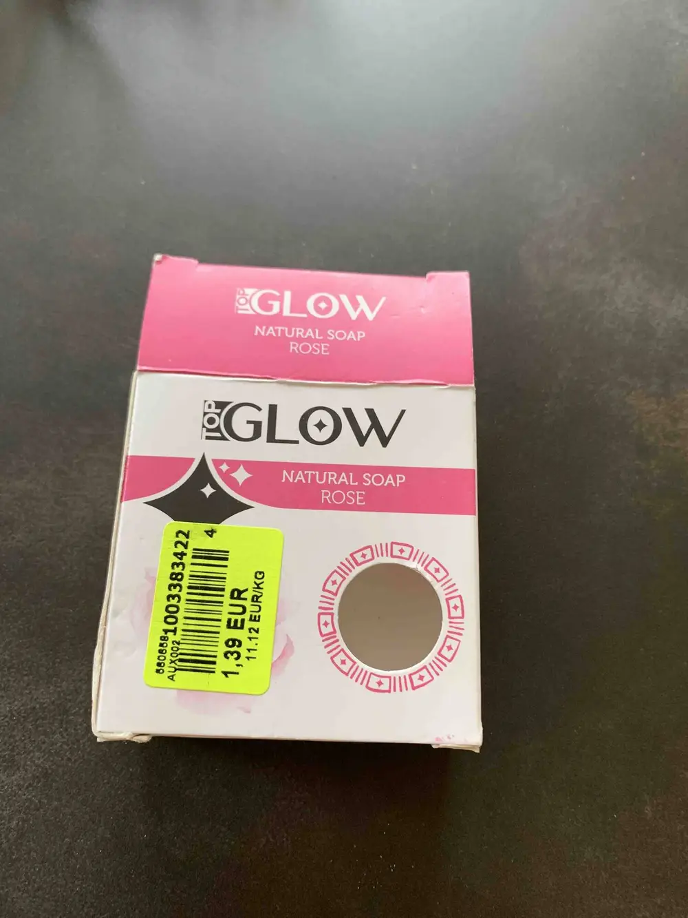 TOP GLOW - Natural soap rose