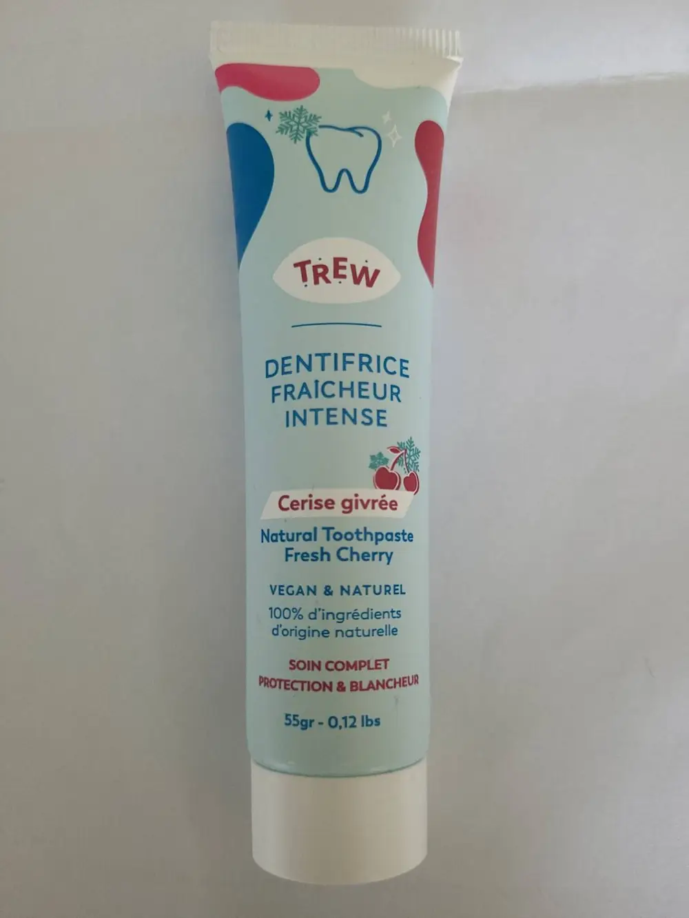 TREW - Dentifrice fraîcheur intense cerise givrée