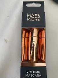 MAX & MORE - Mascara volume