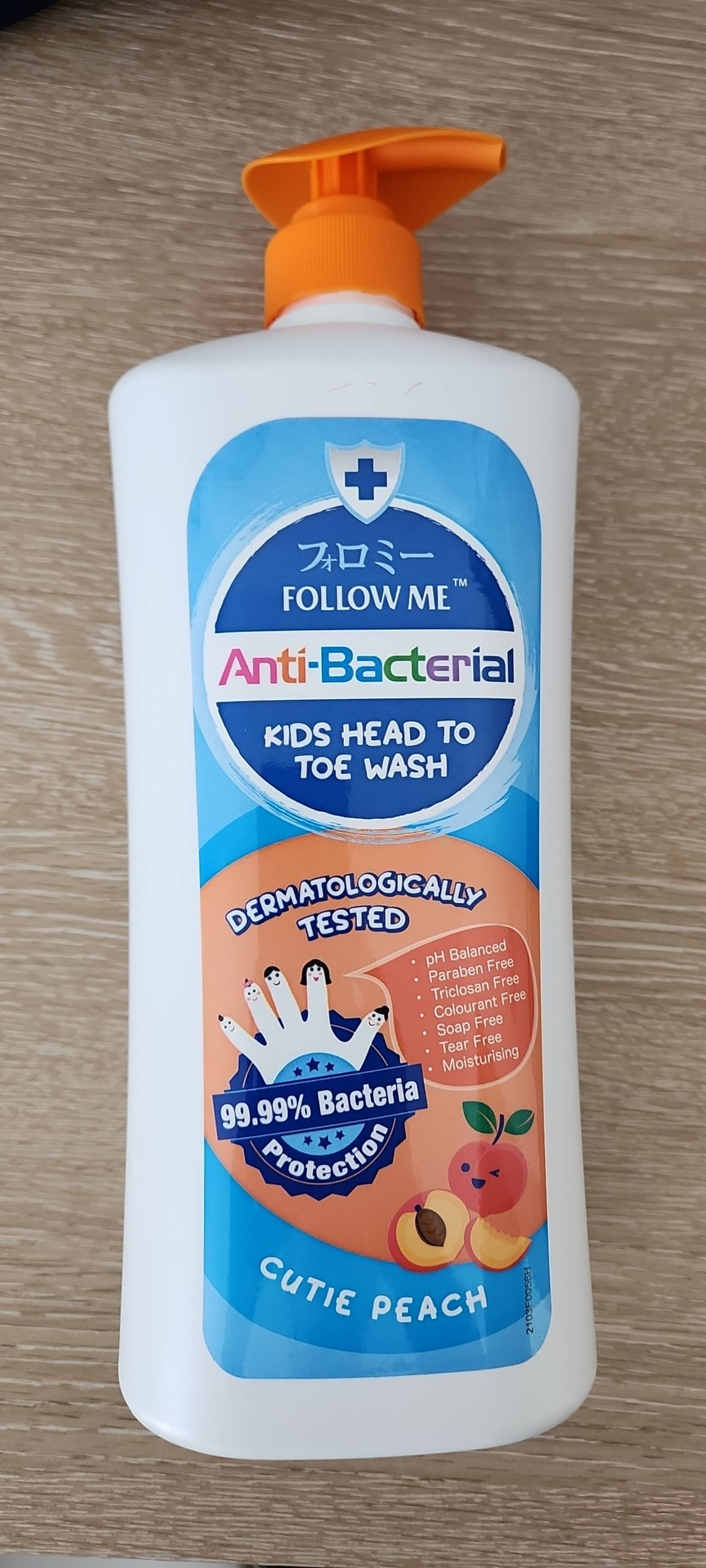 FOLLOW ME - Anti-bacterial kids head toe wash  