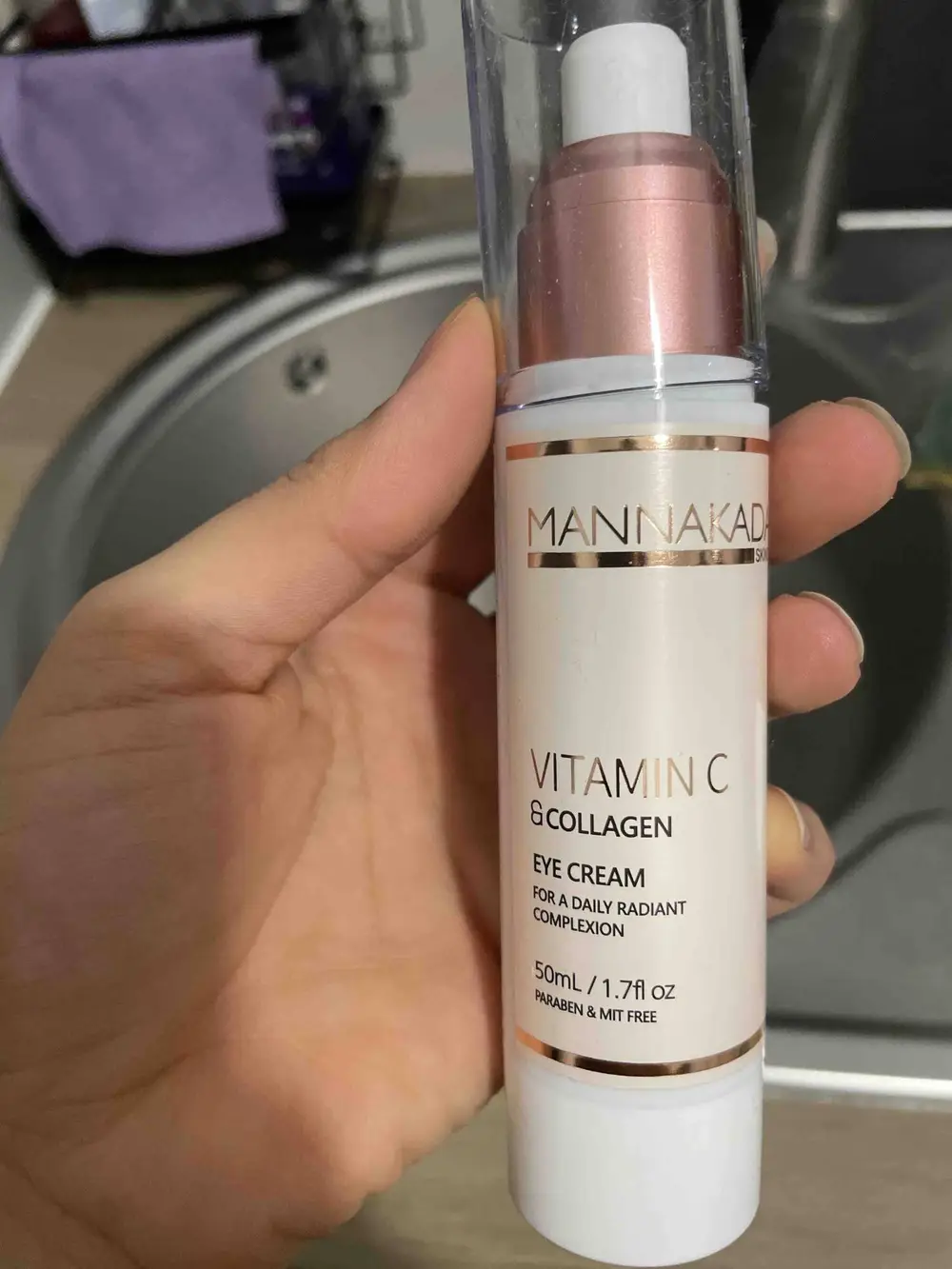 MANNA KADAR - Vitamin C - Eye cream for daily radiant complexion