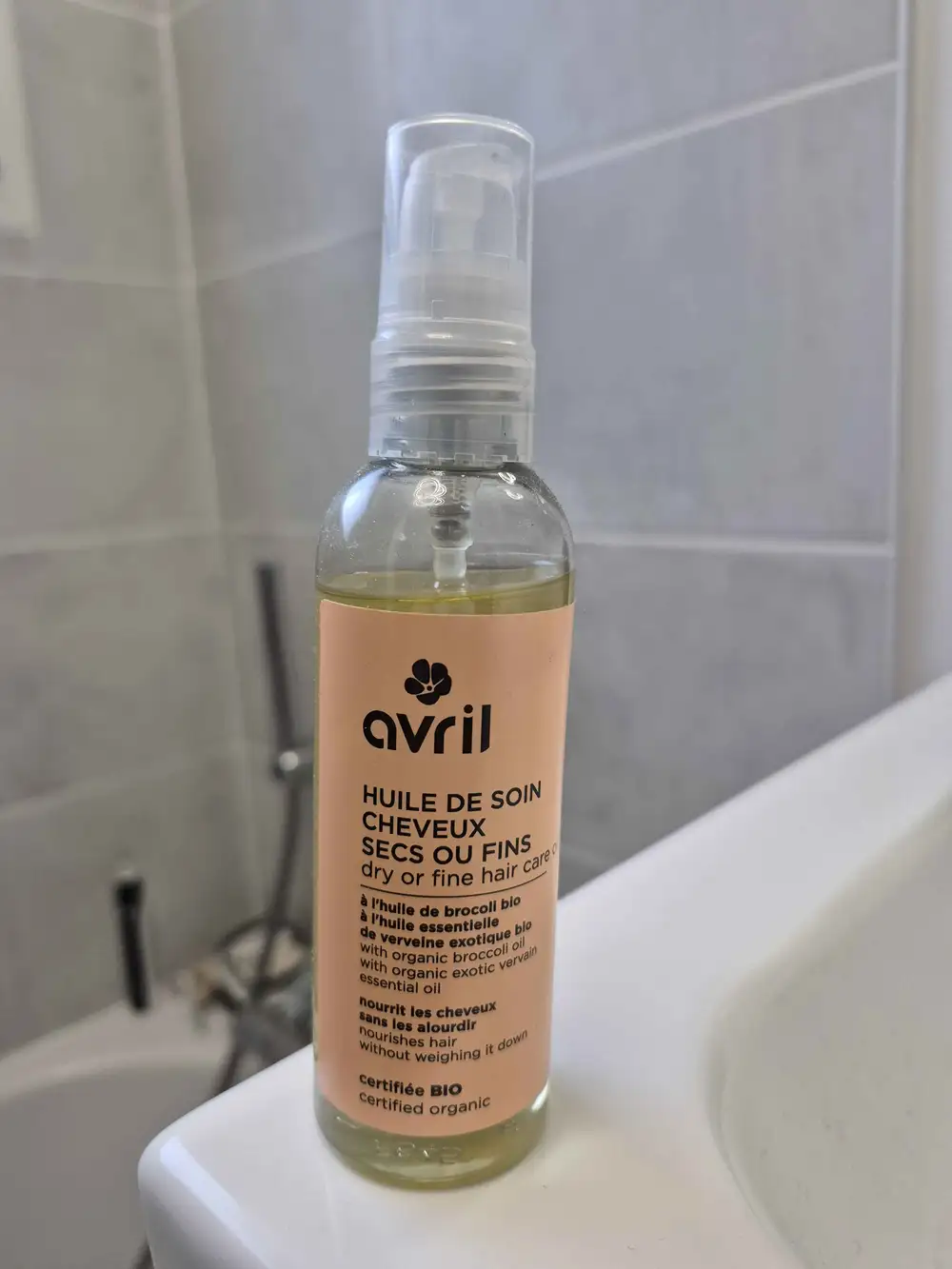 AVRIL - Huile de soin cheveux secs ou fins