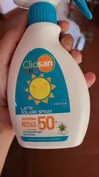 CLIOSAN - Latte solare spray spf50+ kids