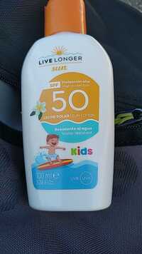 LIVE LONGER - Sun lotion kids SPF50