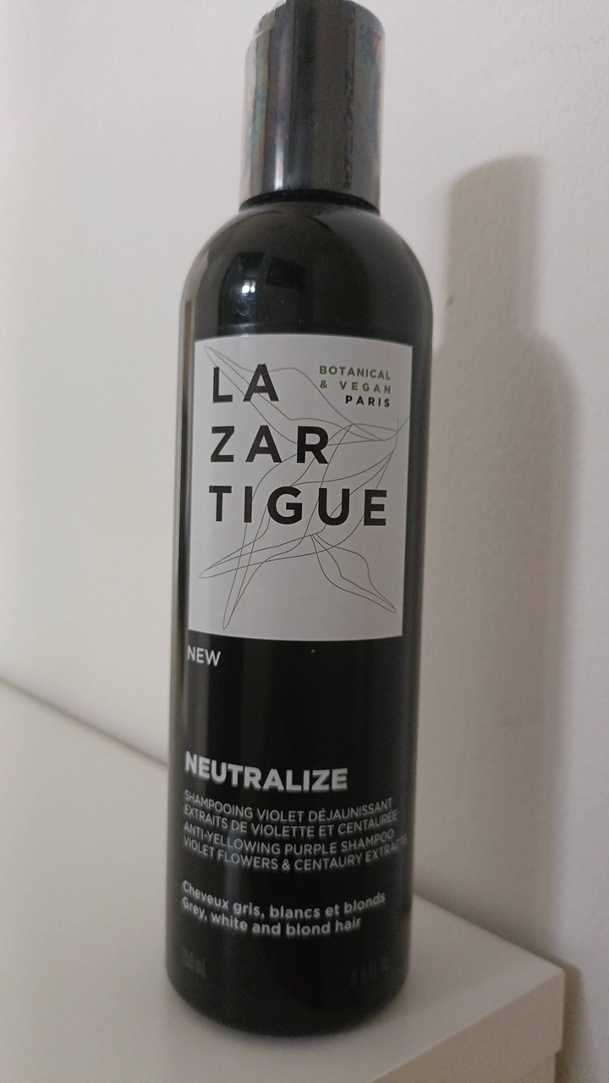 LAZARTIGUE - Neutralize - Shampooing violet déjaunissant