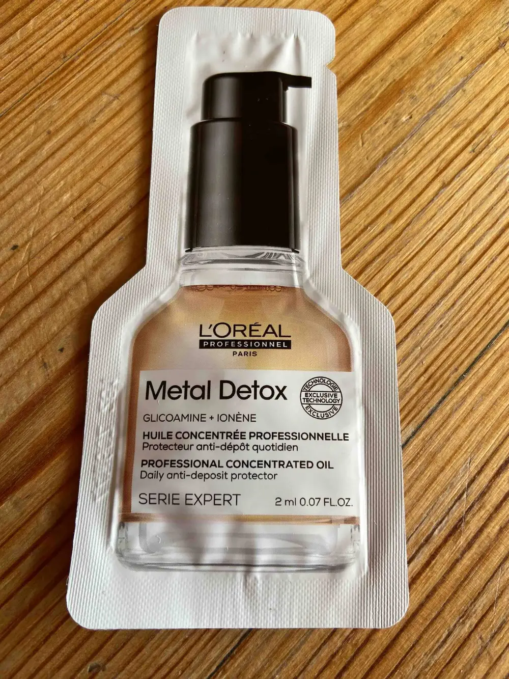 L'ORÉAL PROFESSIONNEL - Metal detox - Huile concentrée professionnelle