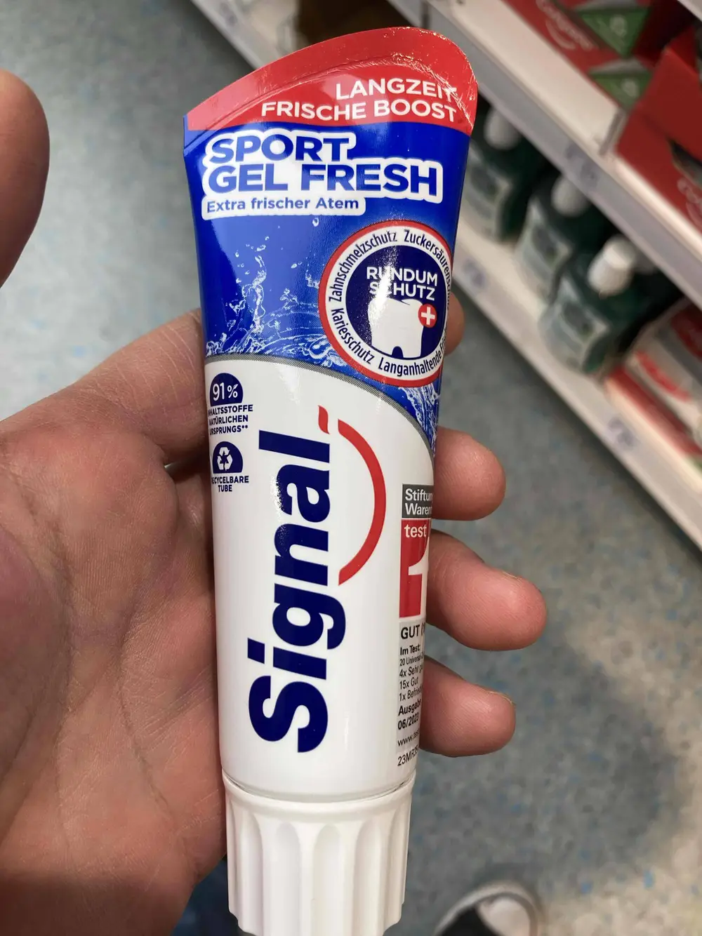 SIGNAL - Sport gel fresh - Dentifrice