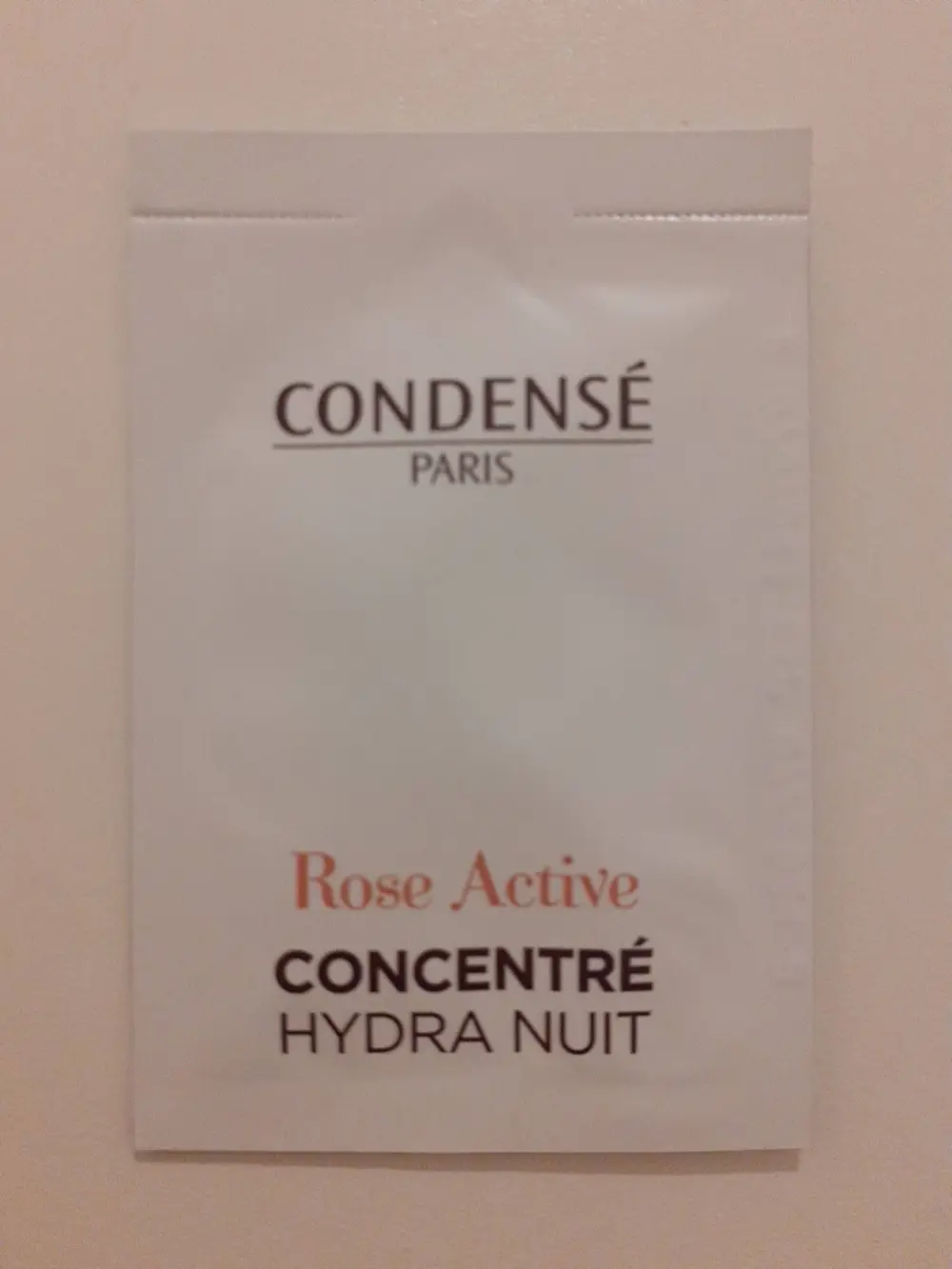 CONDENSÉ - Rose active - Concentré hydra nuit