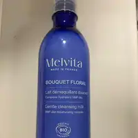 MELVITA - Bouquet floral - Lait démaquillant douceur
