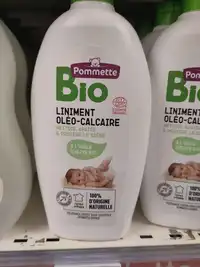 POMMETTE - Bio Liniment oléo-calcaire à l'huile d'olive bio