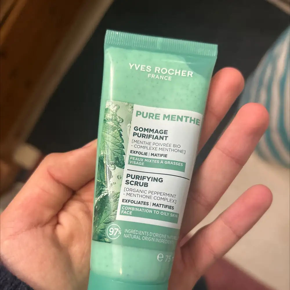 YVES ROCHER - Pure menthe - Gommage purifiant 