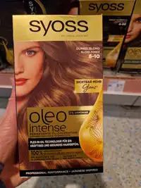 SYOSS - Oleo intense - Coloration-huile permamente blond foncé 6-10
