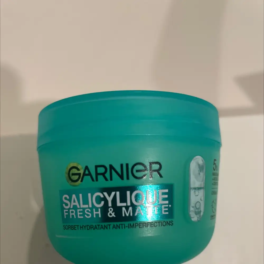 GARNIER - Salicylique fresh & matte - Sorbet hydratant anti-imperfections