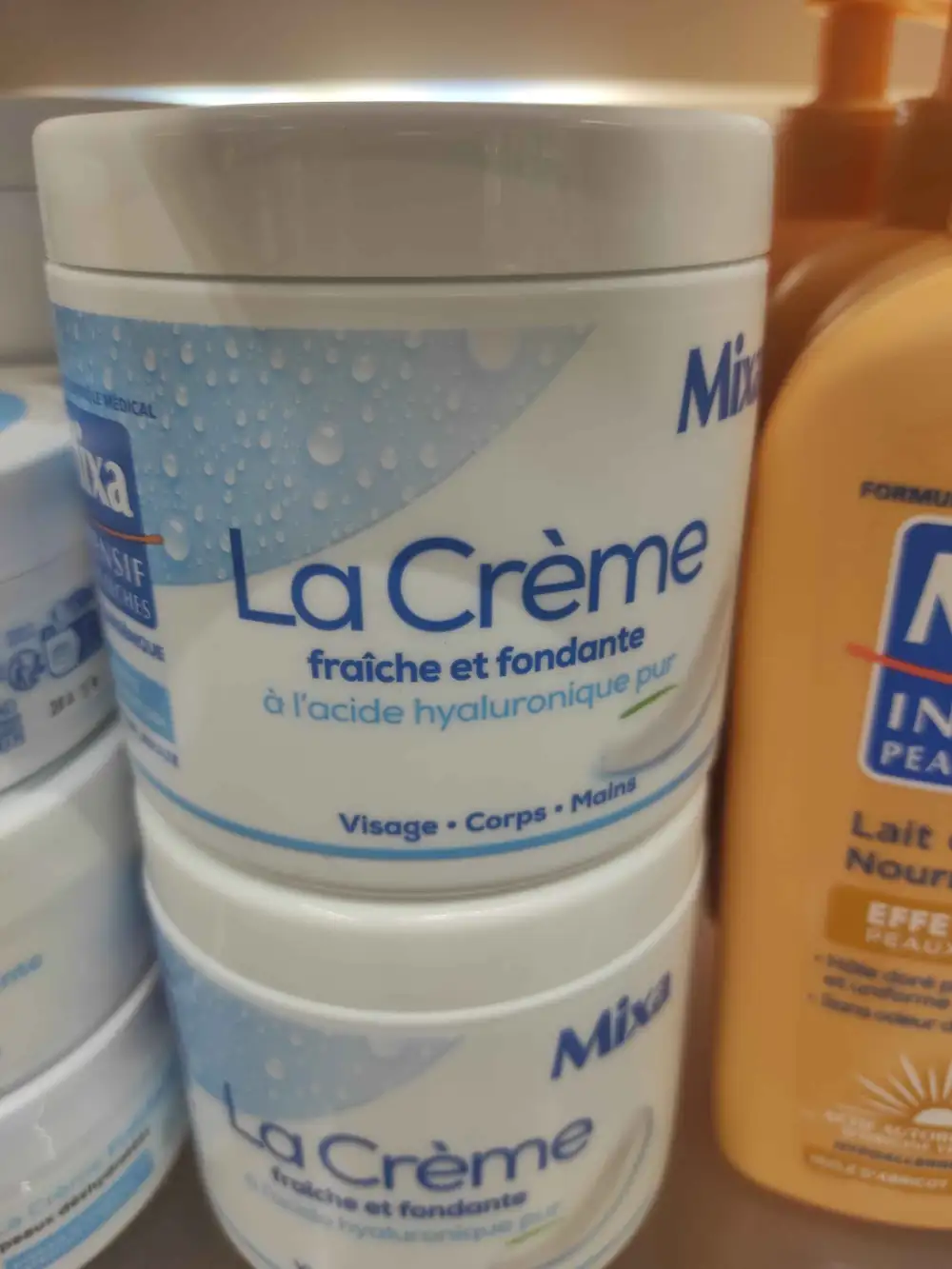 MIXA - La crème à l'acide hyaluronique pur