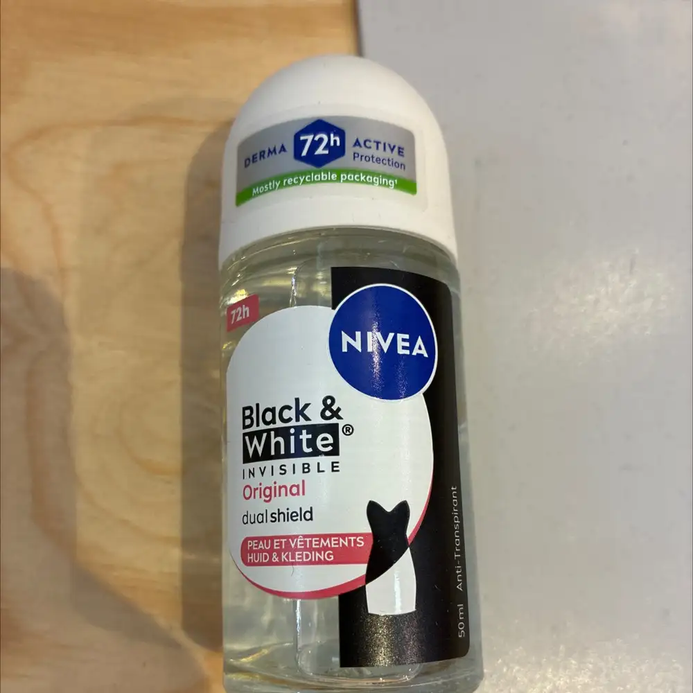 NIVEA - Black & white invisible original - Anti-transpirant 72h