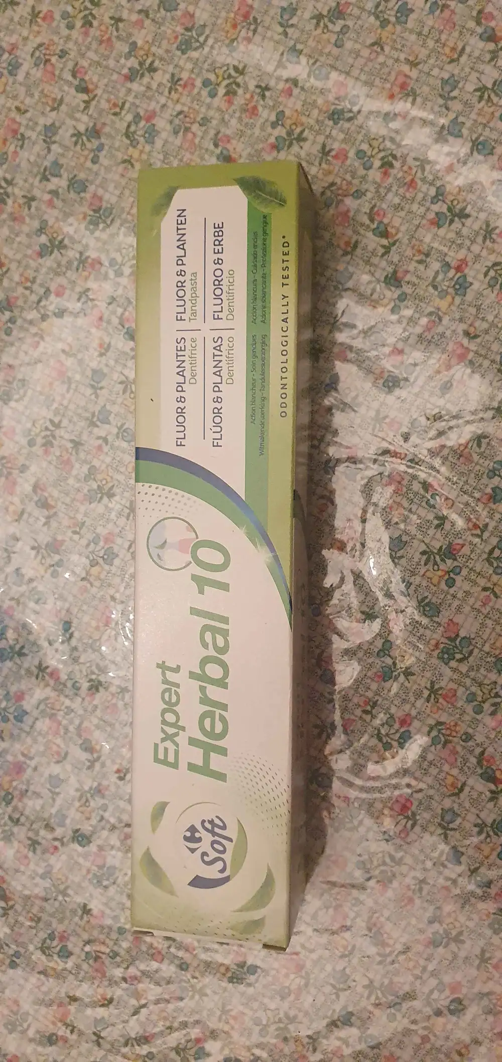 CARREFOUR SOFT - Expert herbal 10 - Dentifrice fluor & plantes