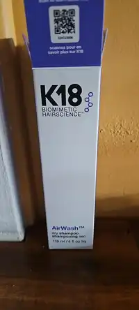 K18 - Airwash - Shampooing sec