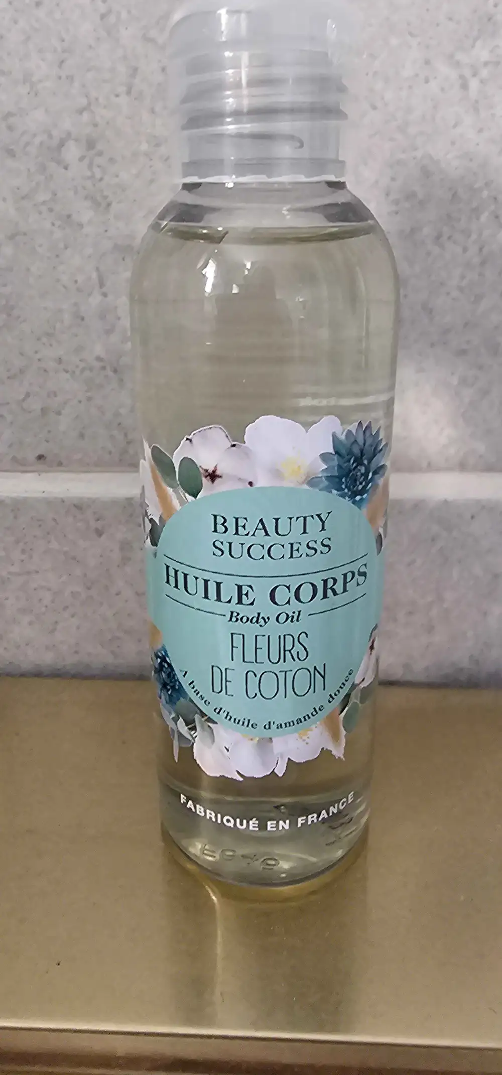 BEAUTY SUCCESS - Huile corps fleurs de coton