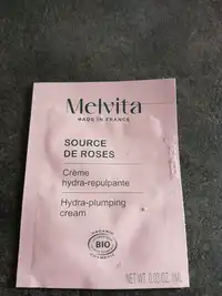 MELVITA - Source de roses - Crème hydra-repulpante
