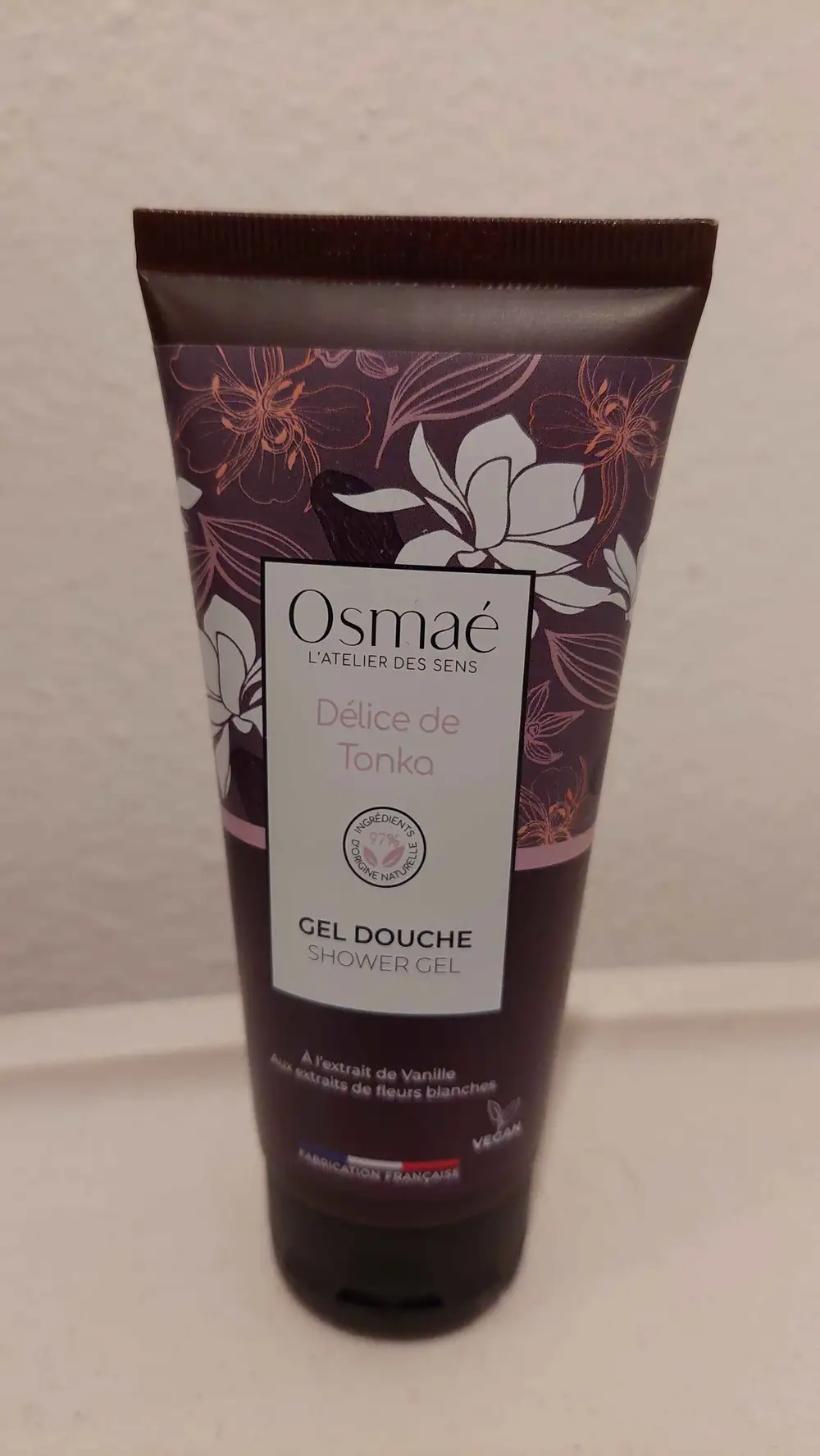 OSMAÉ L ATELIER DES SENS - Délice de Tonka - Gel douche