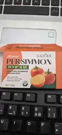 SADOER - Persimmon - Soap bar