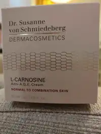 DR. SUSANNE VON SCHMIEDEBERG - L-Carnosine - Anti-âge cream