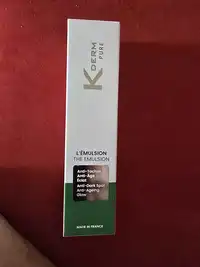 K DERM - Pure - L'émulsion