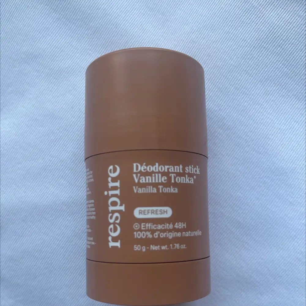 RESPIRE - Déodorant stick vanille tonka