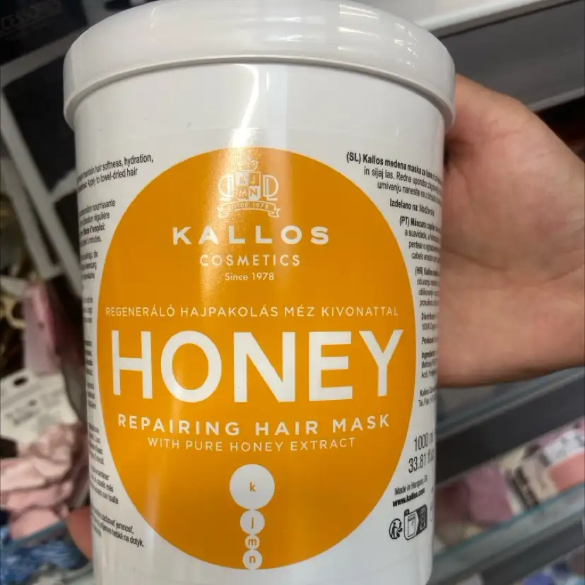 KALLOS COSMETICS - Honey repairing hair mask
