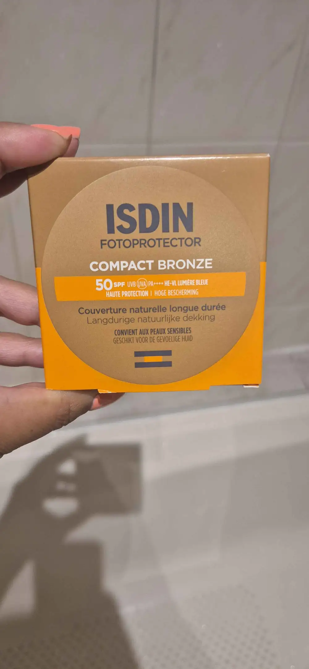 ISDIN - Fotoprotector compact bronze SPF 50