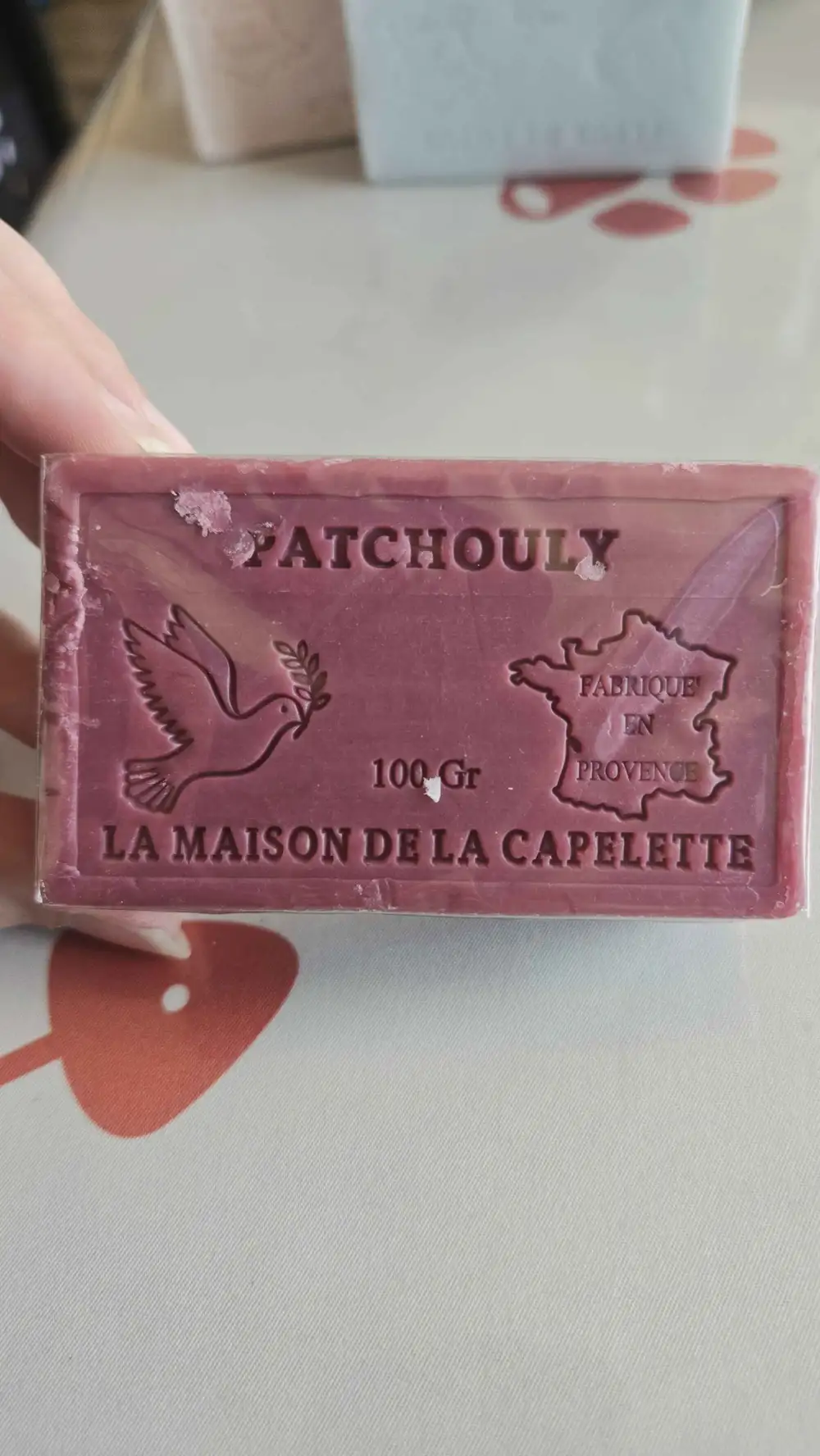 LA MAISON DE LA CAPELETTE - Patchouly - Savon de Marseille 