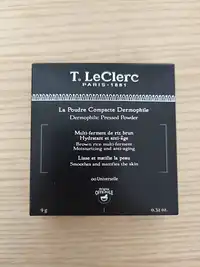 T.LECLERC - La poudre compacte dermophile