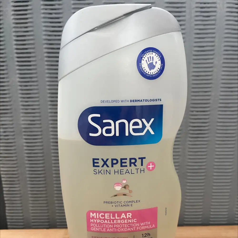 SANEX - Expert skin health - Gel douche micellar hypoallergenic