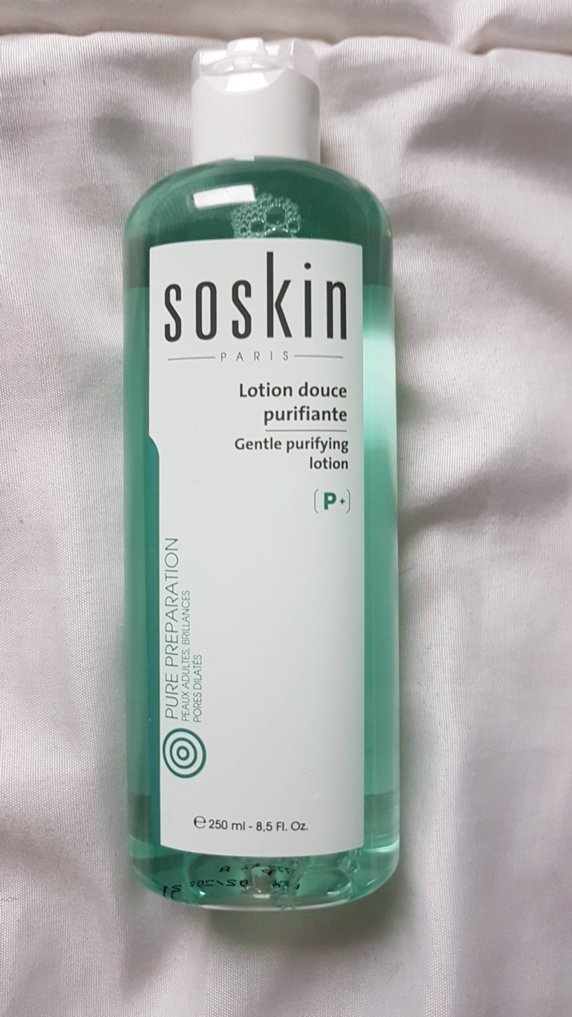 SOSKIN - Lotion douce purifiante
