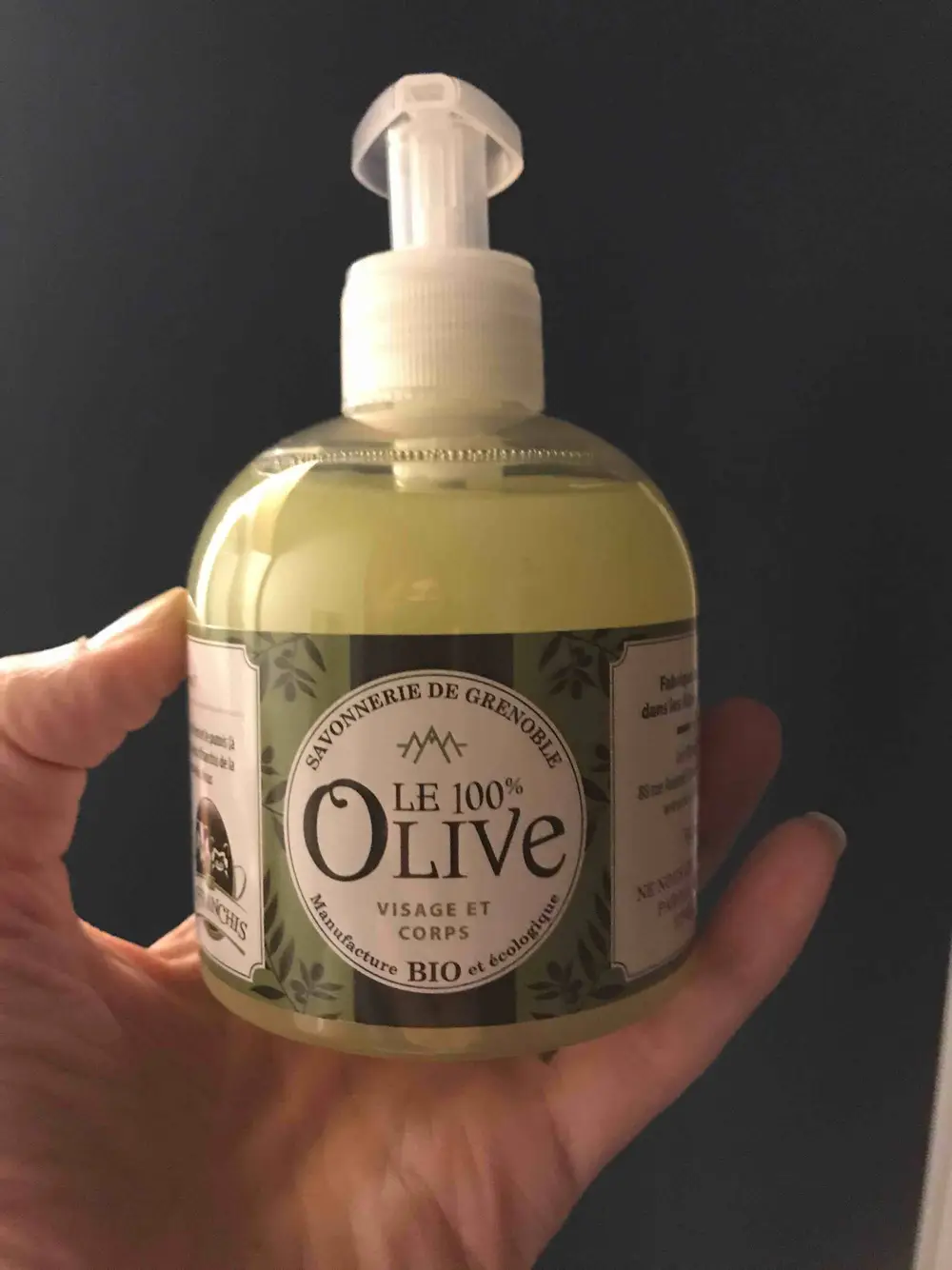 SAVONNERIE DE GRENOBLE - Le 100% olive visage et corps
