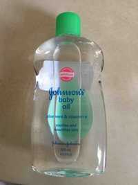 JOHNSON'S - Baby oil aloe vera & vitamin E