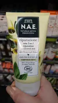 N.A.E. - Riparazione - Après-shampooing & masque soin 2 en 1 bio