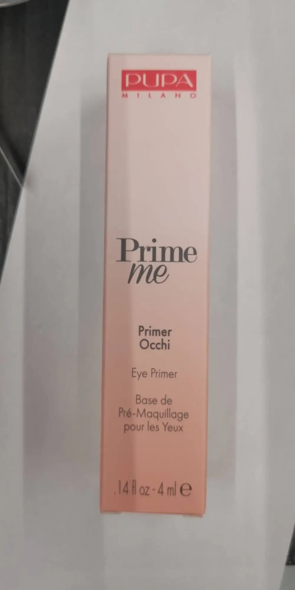 PUPA - Prime me - Base de pré-maquillage pour les yeux