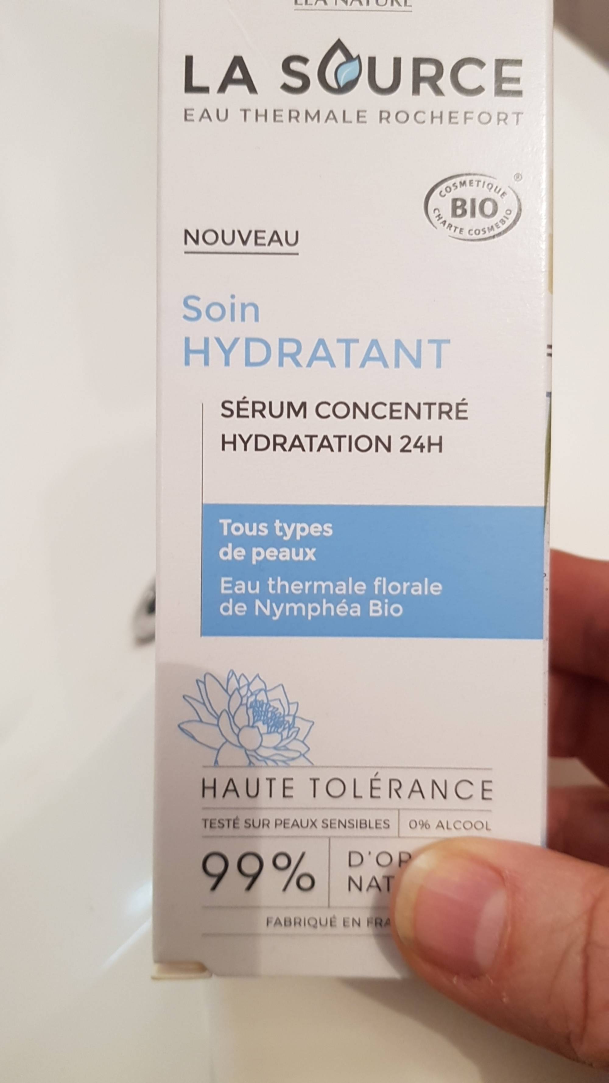 LÉA NATURE - La source - Soin hydratant - Sérum concentré hydratation 24h