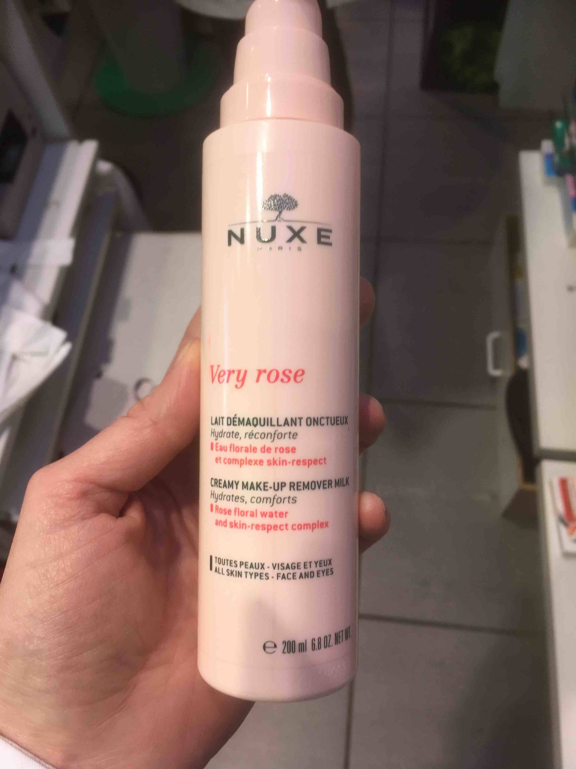 NUXE - Very rose - Lait démaquillant onctueux